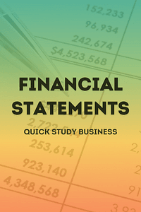 Financial Statements (Quick Study Business) by Inc. BarCharts - Book Summary
