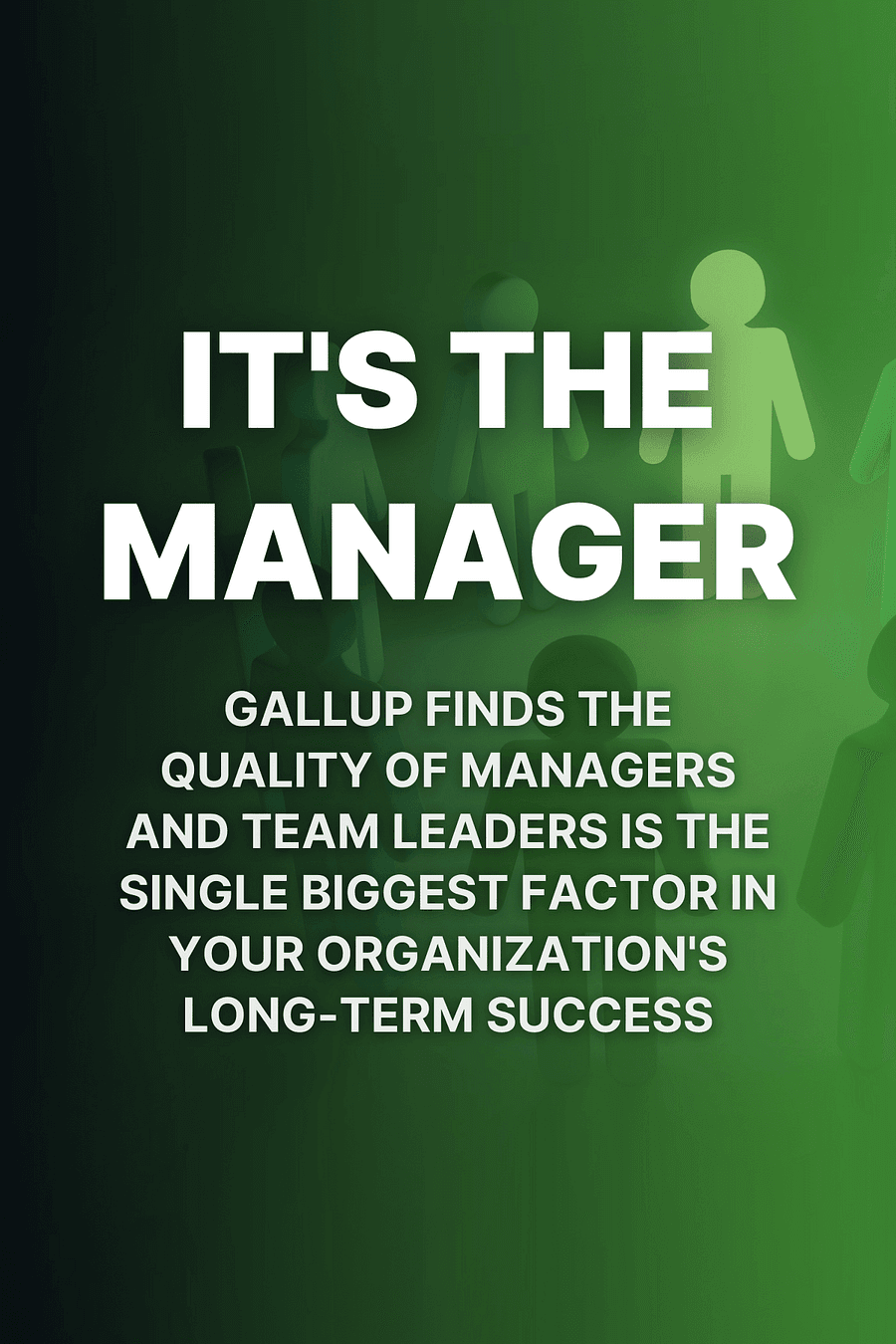 It's the Manager by Jim Clifton, Jim Harter - Book Summary