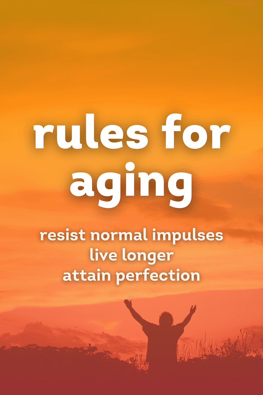 Rules for Aging by Roger Rosenblatt - Book Summary