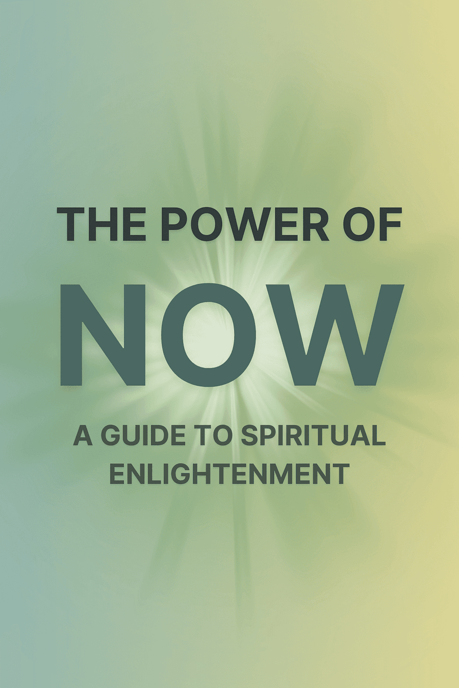 The Power of Now by Eckhart Tolle - Book Summary